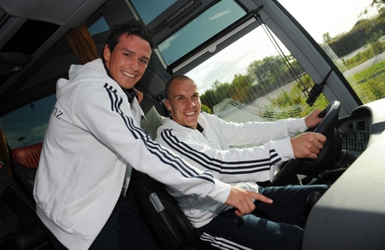 Fussball/GES/DFB-Fahrsicherheitstraining Mannschaftsbus, 03.09.2