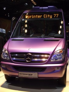 Der neue Sprinter City 77 von Mercedes Benz Weltpremiere auf der IAA 2010 Der neue Sprinter City 77 von Mercedes Benz - Die Weltpremiere auf der IAA 2010 (c) Christel Weiher