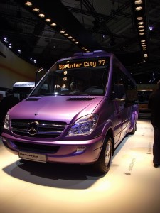 Der neue Sprinter City 77 von Mercedes Benz (c) Christel Weiher