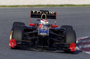 Lotus Renault GP Formel 1 2011 2. Testtag in Barcelona