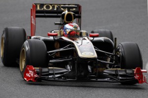 Formel 1 2011 Lotus Renault GP Die letzten Tests in Barcelona Vitaly Petrov