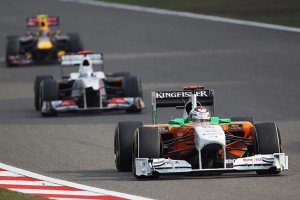 Adrian Sutil Force India F1 VJM04 Formel 1 2011 China GP