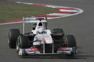 Kamui Kobayashi Sauber F1 Team China GP 2011