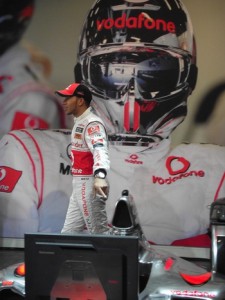 Lewis Hamilton Vodafone McLaren-Mercedes 2011 (c) Christel Weiher