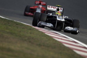 Pastor Maldonado, Williams FW33 Cosworth China GP Formel 1 2011 Foto: Lorenzo Bellanca/LAT