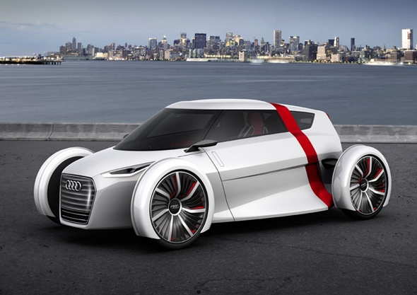 Audi urban concept Erstes Foto vom Citycar der Zukunft