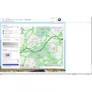 BMW ConnectedDrive: RTTI im BMW Routes Portal