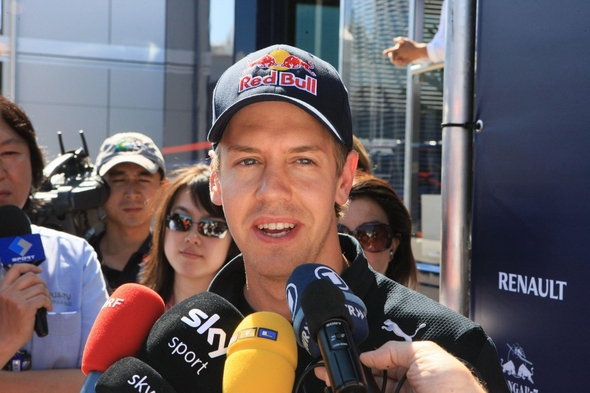 Formel 1 2011 Sebastian Vettel im RTL-Interview Sebastian Vettel (c) RTL / Lukas Gorys Formel 1 2011 Sebastian Vettel im RTL-Interview Sebastian Vettel (c) RTL / Lukas Gorys