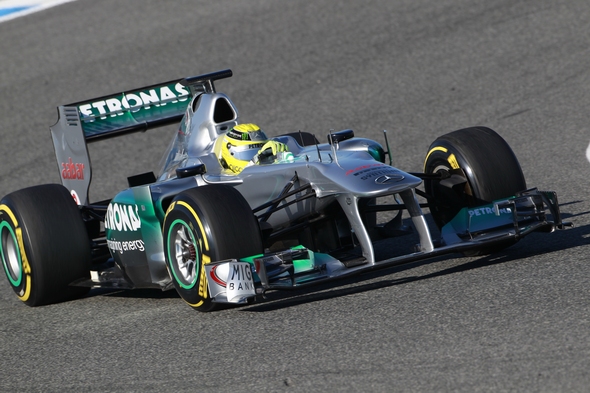 Nico Rosberg Mercedes AMG Petronas Formel 1 Tests in Jerez 2012 (c) HOCH ZWEI/Ronco Nico Rosberg Mercedes AMG Petronas Formel 1 Tests in Jerez 2012 (c) HOCH ZWEI/Ronco