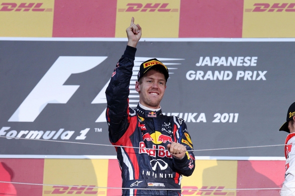 Sebastian Vettel Formel 1 Weltmeister 2010 und 2011 © RTL / Lukas Gorys 