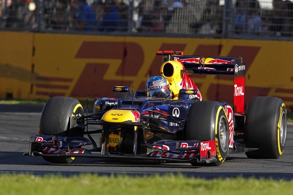 Sebastian Vettel  GP Australien Formel 1 Red Bull Racing 2012 © Renault