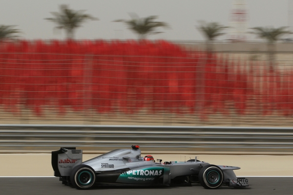 Michael Schumacher Mercedes AMG Petronas Formel 1 Bahrain GP 2012 © HOCH ZWEI Michael Schumacher Mercedes AMG Petronas Formel 1 Bahrain GP 2012 © HOCH ZWEI