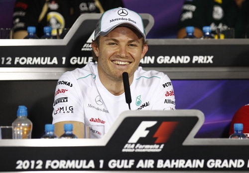 Nico Rosberg Mercedes AMG Petronas Formel 1 2012 Bahrain GP © HOCH ZWEI