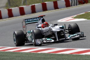 Michael Schumacher Mercedes AMG Petronas Formel 1 2012 Spanien GP © HOCH ZWEI