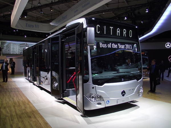 Mercedes-Benz Citaro Euro VI ist Bus of the Year 2013 IAA Nutzfahrzeuge 2012 © Christel Weiher