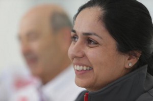 Monisha Kaltenborn wird Teamchefin beim Sauber F1 Team und schreibt damit Formel 1 Geschichte © Sauber Motorsport AG