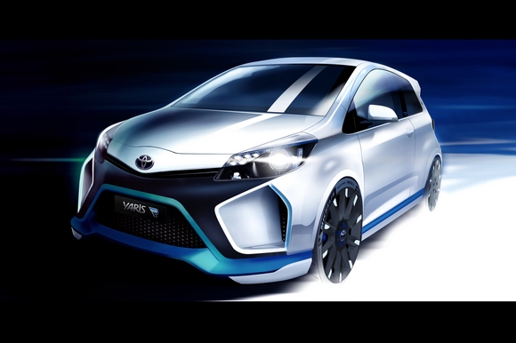 IAA 2013 Weltpremiere des neuen Toyota Yaris Hybrid-R Konzepts © Toyota