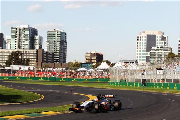 Formel 1 2014 Australien GP Training Nico Hülkenberg Sahara Force India © Sahara Force India Formula One Team 