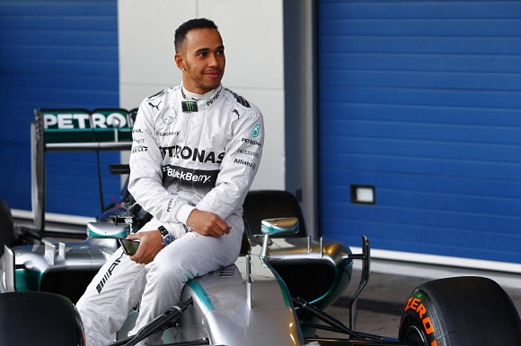 Lewis Hamilton Mercedes AMG Petronas Formel 1 2014 © Daimler AG