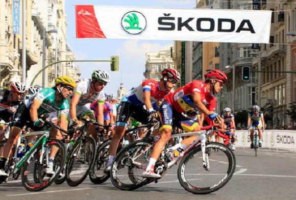 Vuelta 2014 SKODA ist Fahrzeugpartner der Spanien-Rundfahrt © SKODA