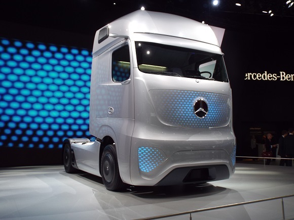 IAA Nutzfahrzeuge 2014 Mercedes-Benz Future Truck 2025 © Christel Weiher