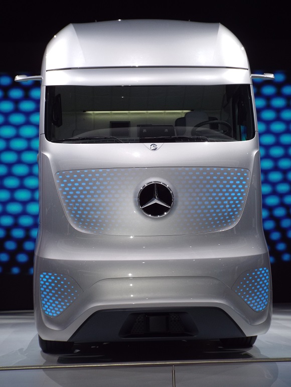 IAA Nutzfahrzeuge 2014 Weltpremiere des Mercedes-Benz Future Truck 2025 © Christel Weiher