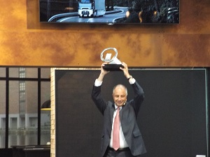 Renault Trucks T ist der International Truck of the Year 2015 Renault Trucks Präsident Bruno Blin auf der IAA Nutzfahrzeuge 2014 © Christel Weiher