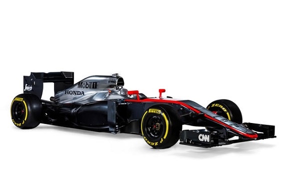 Formel 1 2015 McLaren-Honda zeigt erstmals den neuen MP4-30 © Honda