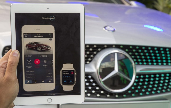 Die Mercedes me App © Mercedes-Benz
