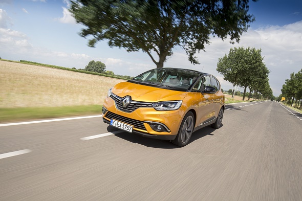 Euro NCAP-Crashtest 2016 Fünf Sterne für den neuen Renault Scénic © Renault